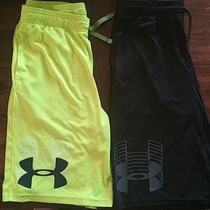 UA shorts YXL